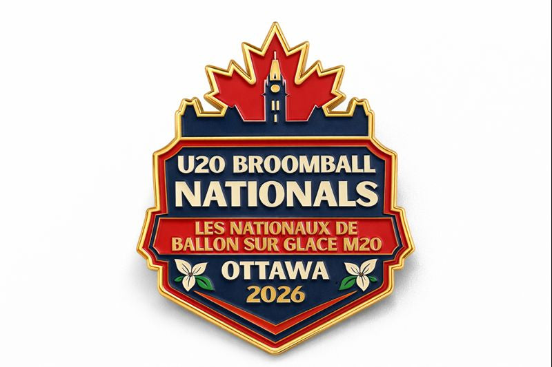 1" Lapel Pin - Full Colour Enamel