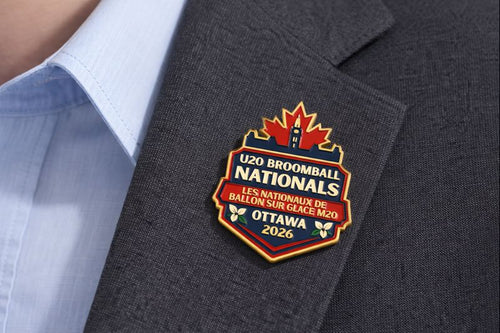 1" Lapel Pin - Full Colour Enamel