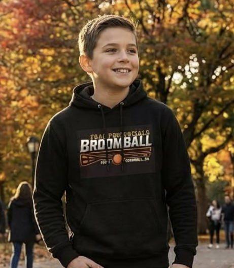 Black Hoodie - Youth Unisex